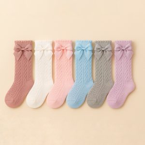 Set of 6 knee length socks S